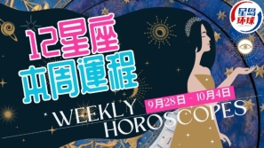 本周星座运程│处女座宜放下杂务，全心全意创新发挥无穷想象