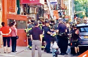 纽约市华埠美甲店失火，致2人受伤