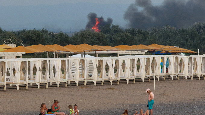 烏軍宣示將奪回克里米亞,戰火將重現。路透資料圖