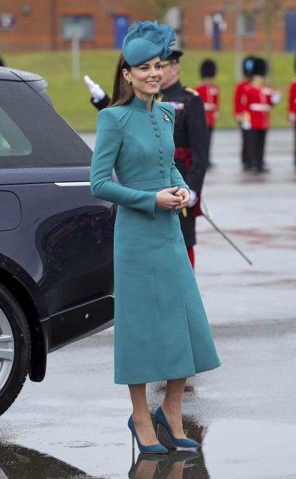 英国凯特王妃出席2023年圣博德节活动