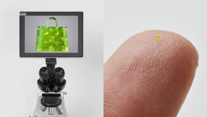 要用显微镜欣赏、全球最细LV袋,以近50万成交 要用显微镜欣赏、全球最细LV袋,以近50万成交