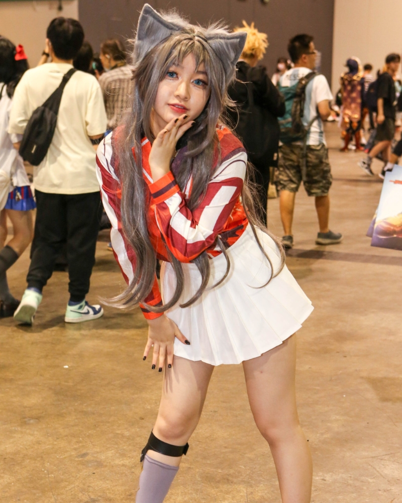 Cosplayer扮演不同动漫角色