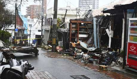 多幢建筑物严重受损