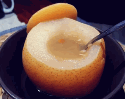 川贝蒸梨 川贝蒸梨