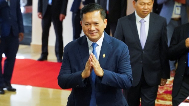 洪玛奈获国会正式确认为柬埔寨新首相。 路透社 洪玛奈获国会正式确认为柬埔寨新首相。 路透社