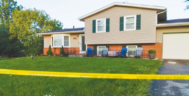 俄州尤宁敦县发生伦常惨案，屋内包括3名儿童在内的一家5口中枪死亡，当局正循家庭纠纷方向调查