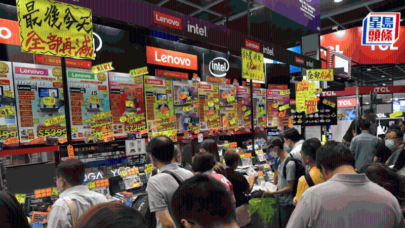 香港电脑通讯节今天(28日)迎来尾声。 香港电脑通讯节今天(28日)迎来尾声。