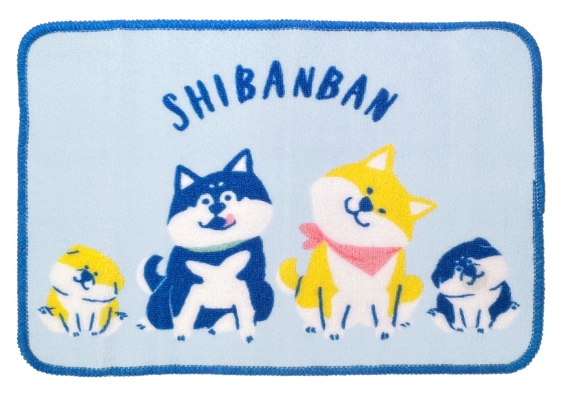 微笑柴犬地毯HK$80,Y。 微笑柴犬地毯HK$80,Y。