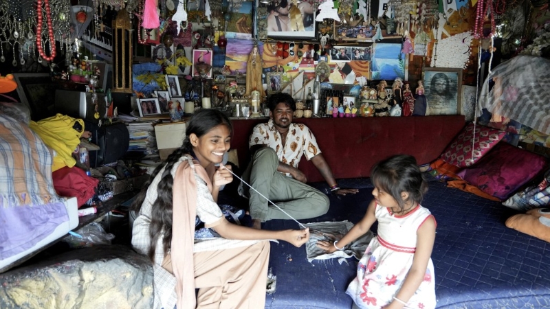 马莱莎在贫民窟家中受访。 路透社 马莱莎在贫民窟家中受访。 路透社