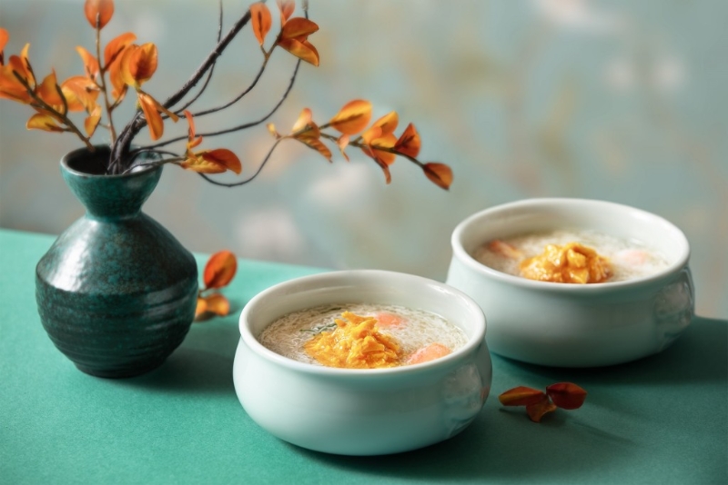 翠亨村两款粤式风味大闸蟹餐。 翠亨村两款粤式风味大闸蟹餐。