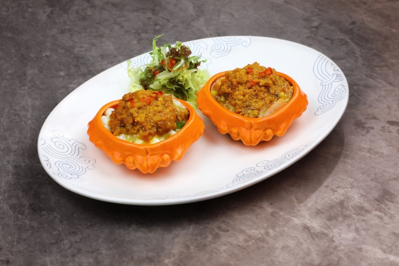 十里洋场 麻辣蟹粉芙蓉三鲜蟹斗 十里洋场 麻辣蟹粉芙蓉三鲜蟹斗