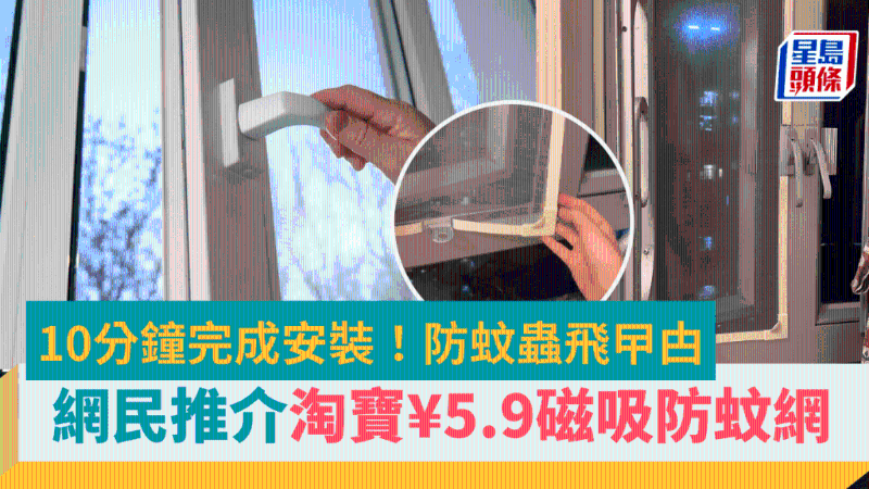 网民淘宝5.9买磁吸防蚊网,10分钟安装,防蚊虫蟑螂,养猫都适用? 网民淘宝5.9买磁吸防蚊网,10分钟安装,防蚊虫蟑螂,养猫都适用?