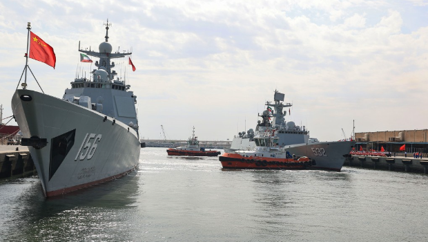 44护航编队到访科威特。 44护航编队到访科威特。