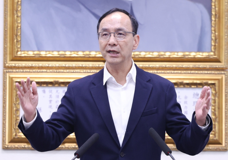 国民党台北市议员詹为元5日表示，“朱立伦因为蓝白合的事情，真的很生气”。（中时资料照）