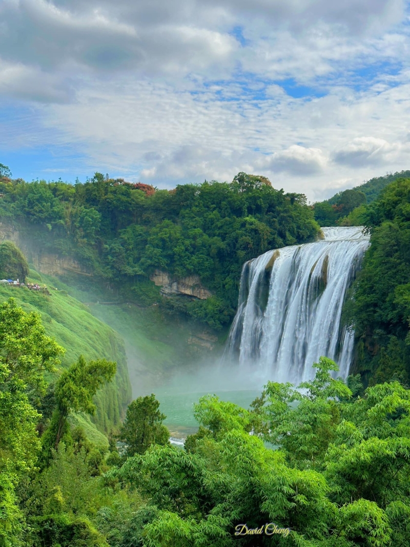 黄果树瀑布是楼主力荐一游再游的景点。图片授权David Cheng 黄果树瀑布是楼主力荐一游再游的景点。图片授权David Cheng