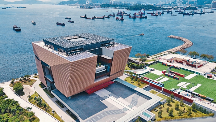 香港有丰富的文化资源,包括图中的香港故宫文化博物馆 香港有丰富的文化资源,包括图中的香港故宫文化博物馆