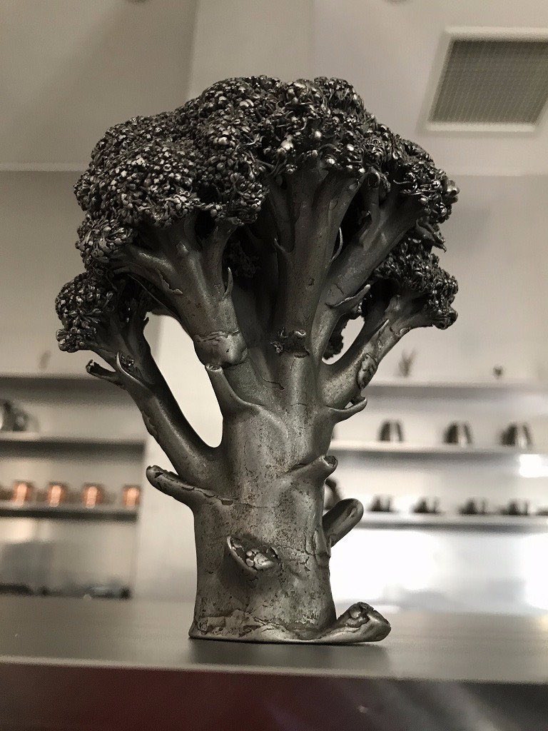 铁铸西兰花亦是其一中款产品。 (X@IRON FACTORY IKEDA) 铁铸西兰花亦是其一中款产品。 (X@IRON FACTORY IKEDA)