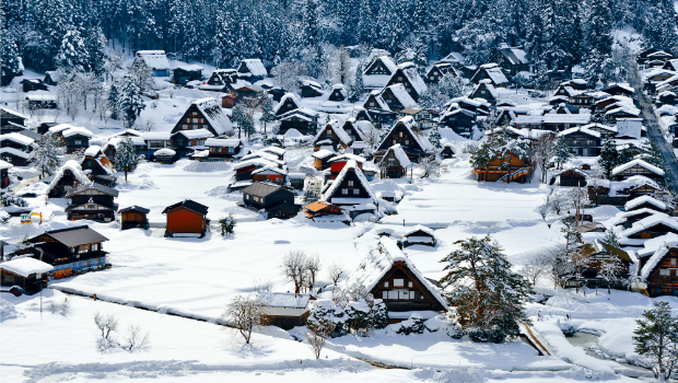 世界遗产白川乡 世界遗产白川乡