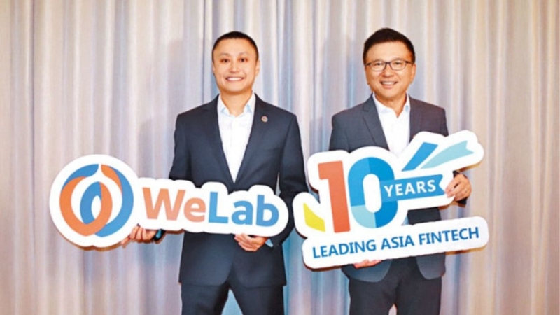 左:WeLab创办人兼行政总裁龙沛智龙沛 左:WeLab创办人兼行政总裁龙沛智龙沛