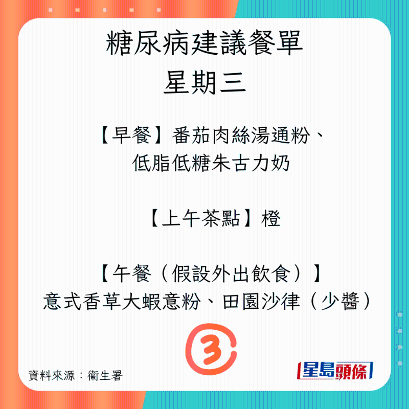 星期三餐单 星期三餐单