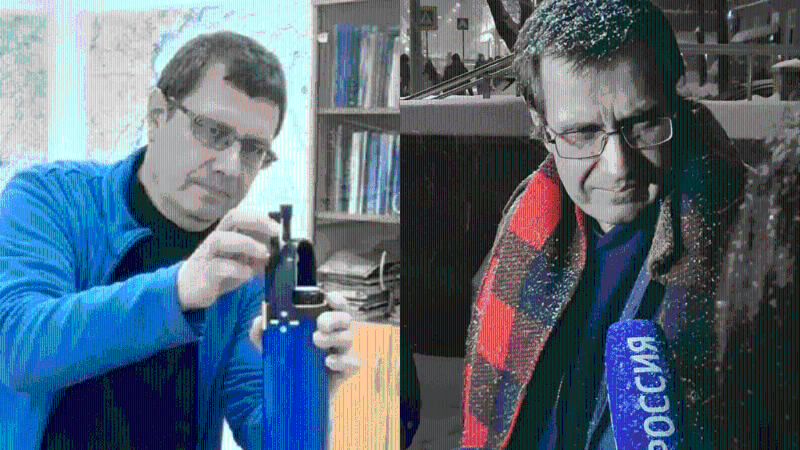 俄罗斯水文学家茨维特科夫(Alexander Tsvetkov)无辜坐冤狱。 俄罗斯水文学家茨维特科夫(Alexander Tsvetkov)无辜坐冤狱。