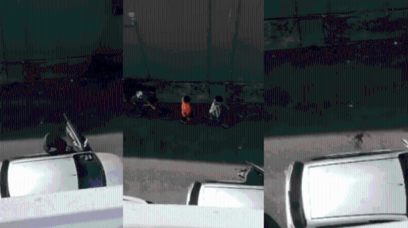 从直击凶案视频可见,疑凶将许佳玲搬上车时,有途人正经过现场,惜无为意情况,错过救援的机会。 翻摄自《中国报》 从直击凶案视频可见,疑凶将许佳玲搬上车时,有途人正经过现场,惜无为意情况,错过救援的机会。 翻摄自《中国报》