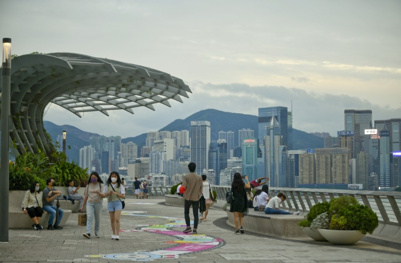 尖沙咀海滨花园。 资料图片