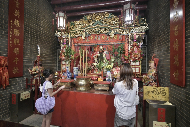 西贡街坊会将于5月23日至27日在西贡天后庙举办“西贡天后宝诞庙会”。 资料图片