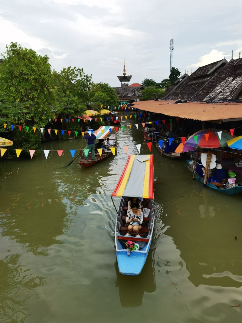 芭提雅四方水上市场 芭提雅四方水上市场