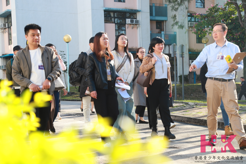 嘉宾参观香港研学营地。