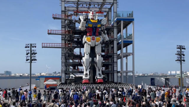 横滨巨型高达战士展期结束 横滨巨型高达战士展期结束