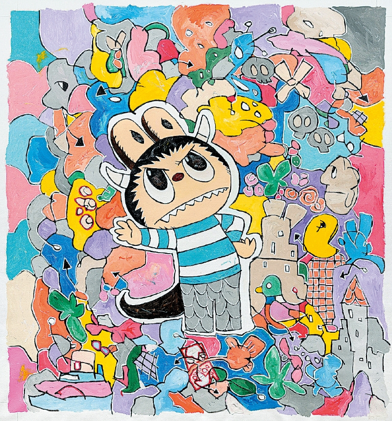 Part 1至Part 3的主题作品“EVERYBODY KNOWS”三联画。 Part 1至Part 3的主题作品“EVERYBODY KNOWS”三联画。