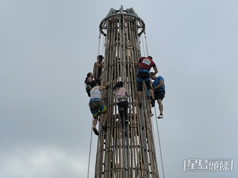 长洲抢包山举行初赛及复赛，决出最强12人。 萧博禧摄