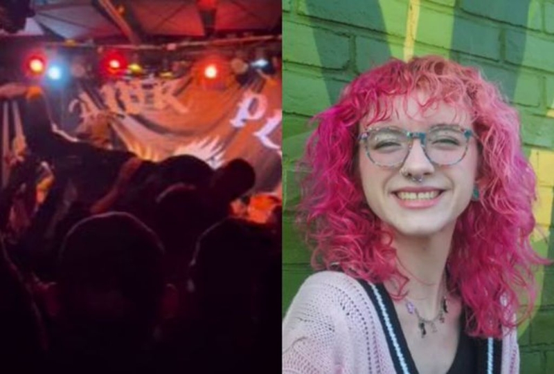 24岁女子看演唱会,意外被跳下舞台的主唱砸伤 24岁女子看演唱会,意外被跳下舞台的主唱砸伤