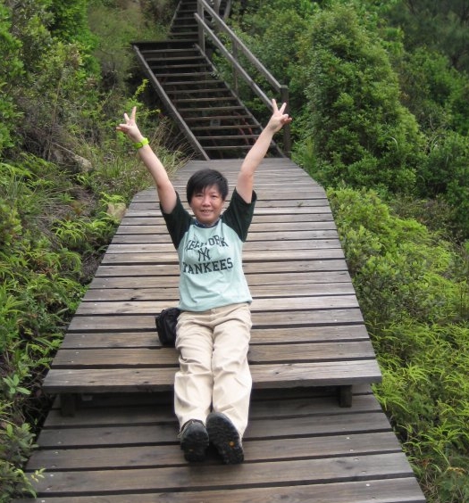 黄女生前旅游留影。 黄女生前旅游留影。