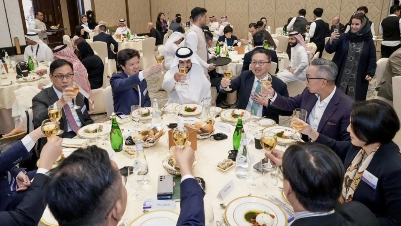 林定国率领代表团前赴沙特,致力推动“投资服务、争议解决”合作机会。