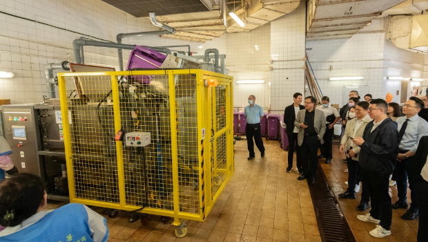 立法会环境事务委员会参观厨余处理设施 立法会环境事务委员会参观厨余处理设施