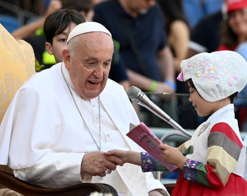 教宗惹表里不一争议。路透社 教宗惹表里不一争议。路透社