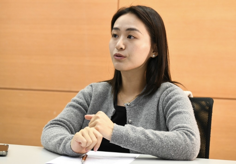 西贡区议员庄雅婷将首次担任“青民”副主席。资料图片 西贡区议员庄雅婷将首次担任“青民”副主席。资料图片