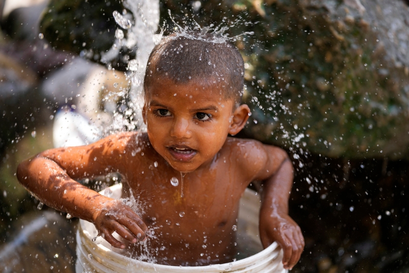 印度新德里纪录高温与实际存3度误差。美联社 印度新德里纪录高温与实际存3度误差。美联社