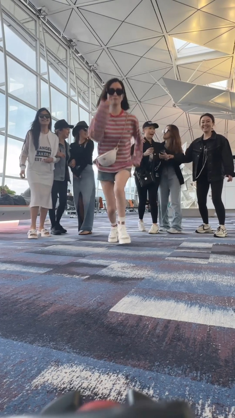 七魔女拍片有晒故事。 七魔女拍片有晒故事。