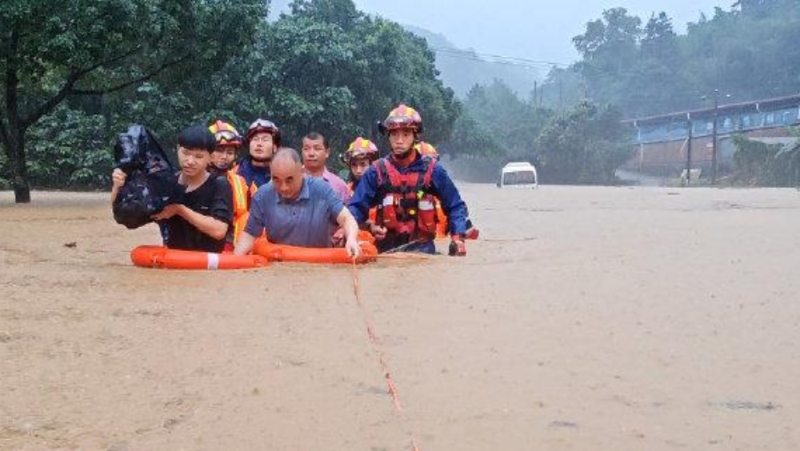 已达极端事件强度，福建武平特大暴雨，致4死2失踪