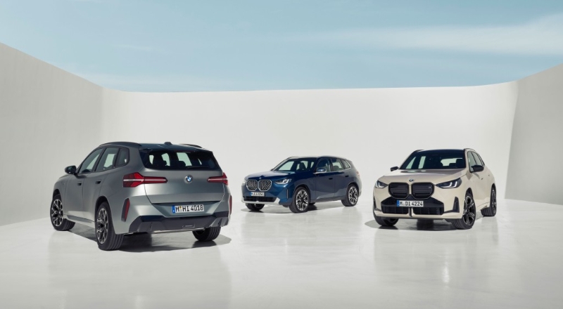 新一代宝马BMW X3 SUV登场,三款汽油型号20 xDrive、30e xDrive及高性能M50 xDrive全属四轮驱动布局。 新一代宝马BMW X3 SUV登场,三款汽油型号20 xDrive、30e xDrive及高性能M50 xDrive全属四轮驱动布局。
