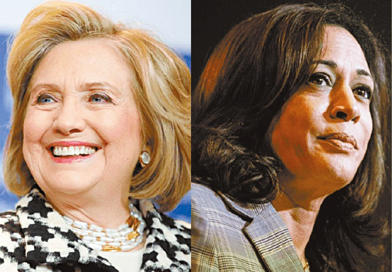 希拉莉与哈里斯 希拉莉与哈里斯