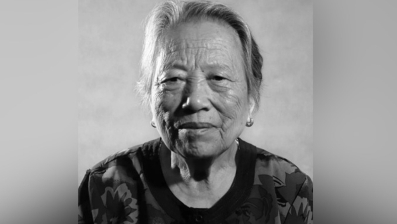 南京大屠杀幸存者石秀英离世。 南京大屠杀幸存者石秀英离世。