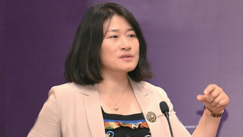 清华大学法学院教授劳东燕。 清华大学法学院教授劳东燕。