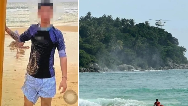 中国游客在卡轮海滩失踪 中国游客在卡轮海滩失踪