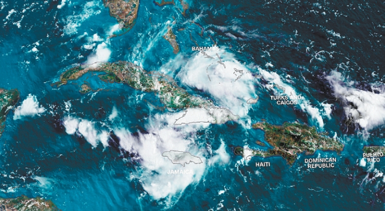 热带风暴黛比尚未形成 热带风暴黛比尚未形成