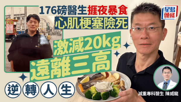 176磅医生熬夜暴食