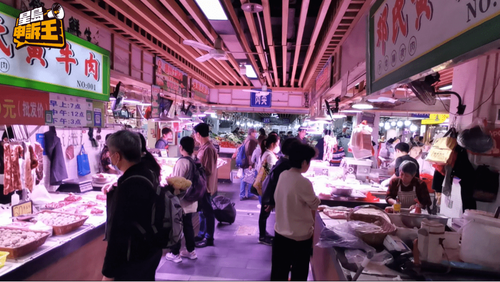 内地街市物价较香港便宜,吸引代购入货。 内地街市物价较香港便宜,吸引代购入货。